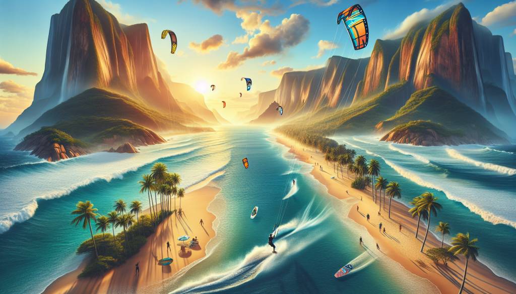 les 4 meilleurs spots de kitesurf au Brésil