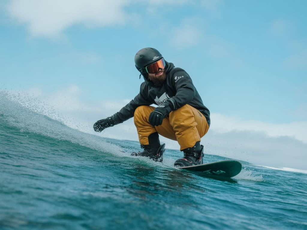 Comment le snowboard peut booster votre niveau en surf : techniques croisées et entraînement hors-saison